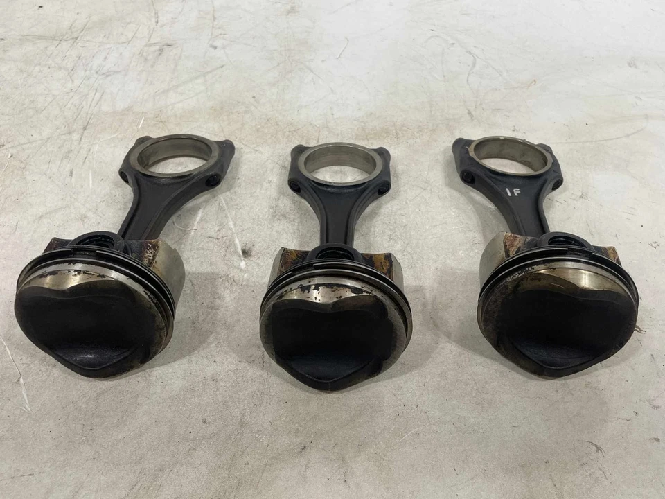 Se adapta a AUDI Q7 2011-2015 3,0 L V6 motor pistón con juego de 3 bielas OEM Foto 2 de 4