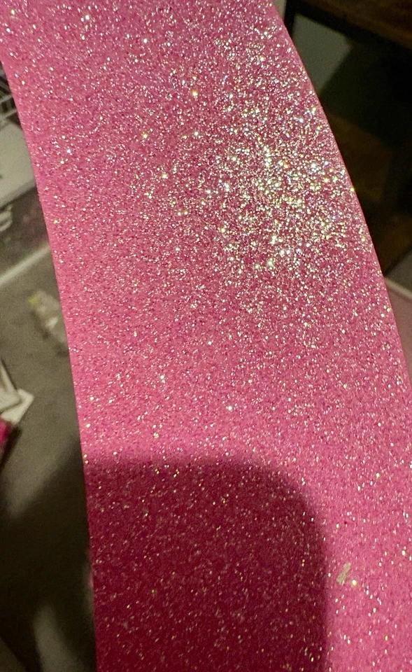 Pink Glitter "One" Wood Letters - Image 2 of 3