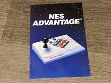 NES Advantage Controller Instruction Manual Booklet Only Nintendo Nes Authentic