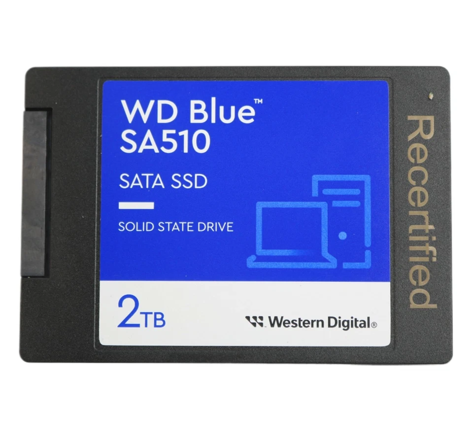 2TB Western Digital Bleu SA510 SSD WDS200T3B0A 2,5 " 560MB/S Disque Dur Internal