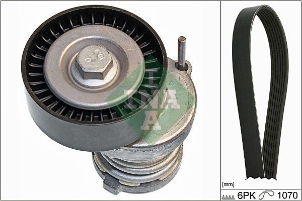 Schaeffler Ina Keilrippenriemensatz FüR Seat Skoda Vw-image