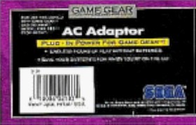 Game Gear AC Adaptor For Sega Genesis Vintage Wall MK-2103 Power Adapter