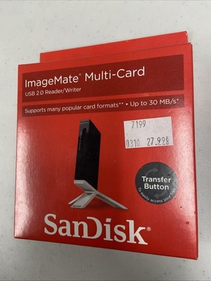 Sealed SanDisk ImageMate Multi-Card USB 2.0 Reader/Writer SDDR-199-A20