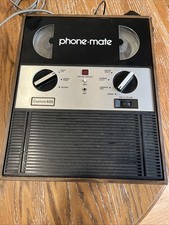 Vintage Phonemate Custom 400 Reel To Reel Answering Machines Non-Working