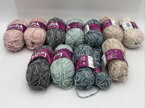 Stylecraft Batik DK 50g Lot of 7 Plus 5 Partials See Pictures/Description