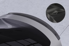 CSR Heckspoiler | Heckflügel mit ABE für Tesla Model Y HF878-C Carbon Look Hochg