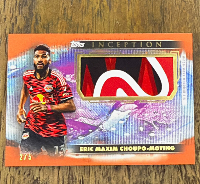 Topps Inception MLS Eric Maxim Choupo-Moting Jumbo Relics Orange #IJR-EC /5
