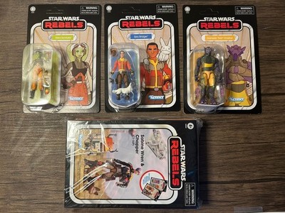 Star Wars The Vintage Collection Haslab Ghost Tier ALL FIGURES NIB. No Kanan. 
