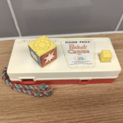 Retro Vintage 70er Fisher Price Pocket Kamera Zoo Tiere 464 1974 funktioniert nicht