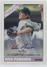 2015 Topps Heritage Minor League Edition Real One Wes Parsons #ROA-29 Auto r9o