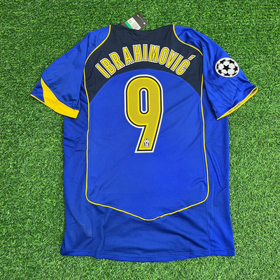 Y2K vintage 04-05 JUVENTUS Ibrahimović 9 Ibrahimovic 9 Juventus Jersey 2004 2005 Size XL Retro Football