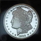 1893-O Morgan Silver 1 oz SILVER  ROUND Proof DEEP CAMEO Please Read Description