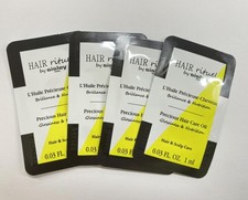 Lot Of 4: SISLEY PARIS PRECIOUS HAIR CARE OIL HAIR RITUEL Samples 1ml Each