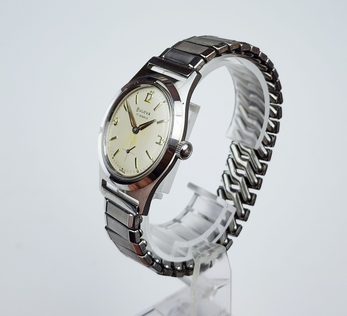 Men's SWISS Vintage 1960 Watch BULOVA "SVP IV". Manual Wind