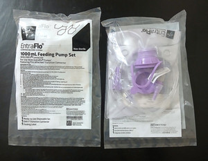 Medline EntraFlo 1000mL Feeding Pump Set ENFit Connector ENFIT70552 Lot of 2