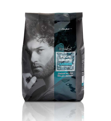 Italwax Pour Homme Barber Edition 1.1 lb / 500g, For Hair Removal