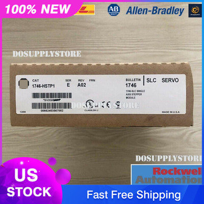 New Factory Sealed AB 1746-HSTP1 SLC 500 Stepper Controller Module US Free Tax