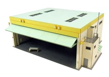 Sankei 1/144 Aviation Scene Series Flying Club Aircraft Storage Shed MK08-12 Pap