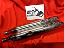 95 - 16 Harley Touring Rinehart Chrome 4" Slip-On Exhaust Muffler Pipes