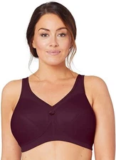 GLAMORISE Wine Magic Lift Active Support Bra, US 48I, UK 48G, NWOT