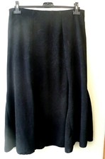 GONNA LUNGA NERA TESSUTO DISEGNATO _ TAGLIA UNICA COMODA