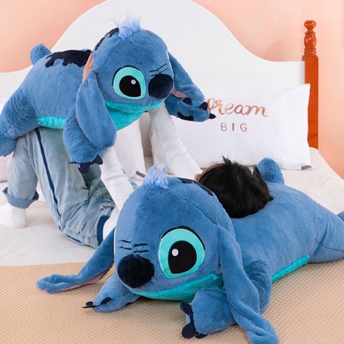 Character Lying STITCH Giant Stitch 45/60cm Plush Doll Cushion Body Pillow - Picture 5 of 17