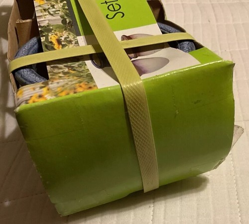 Rite Aid Hogar y Jardín Juego de 3 Macetas de Cerámica Azul 4.5” X 3.5 Pulgadas - Imagen 5 de 13