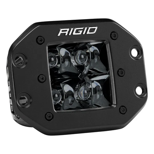 Rigid Industries D Series PRO Spot Midnight Flush Mount 212213BLK - Picture 1 of 3