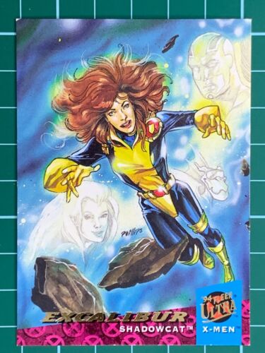 Excalibur Shadowcat  '94 Fleer Ultra X-Men #121 Marvel Card - Afbeelding 1 van 4
