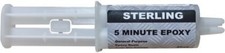 10 x 5 Min Fast Cure 25ml Clear Epoxy Resin Adhesive Strong Glue