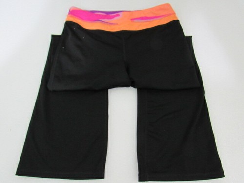 Danskin Now Drimore Size Large (10-12) Black Girls Compression Dance Leggings - Picture 2 of 4