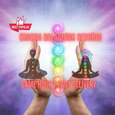 Full Chakra Balance | Aura & Chakra Cleanse | At Distance | Reiki | Chakras Open