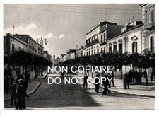 Cartolina CERIGNOLA VIA ROOSEVELT Foggia vg. 1954 per San Ferdinando