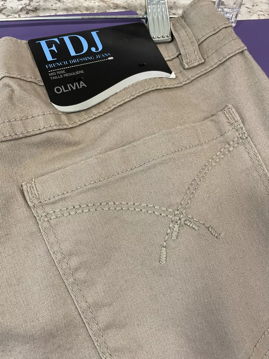 FDJ French Dressing Olivia Slightly Curvy Fit Slim Leg Jeans NWT
