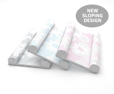 pink wedge changing mat