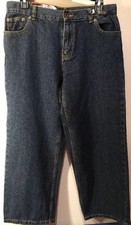 Faded Glory Husky Boys Relaxed Jeans Pants 14H Dark Stone Boys NWT