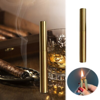Mini Cigarette Lighter Jet Shaped Flame Refillable Butane Gas Cigar Lighter  New