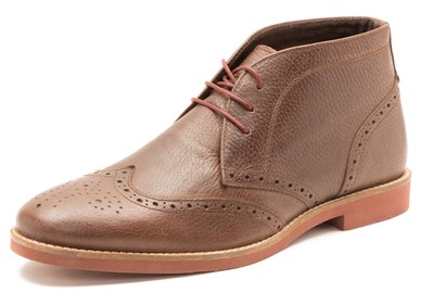 brogue desert boots