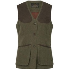Seeland Womens Hillside Harriet Waistcoat Gilet Moss Green Sizes Uk8 To Uk18