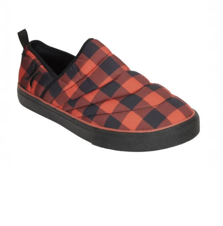 Plaid slip store ons
