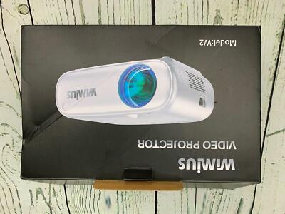 WiFi Portable Mini Projector Bluetooth Home Cinema W2 Support