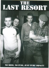 Last Resort "Poster" DIN A3 Oi!/Skin/Punk/KING OF THE JUNGLE/RESORT BOOT BOYS/GB