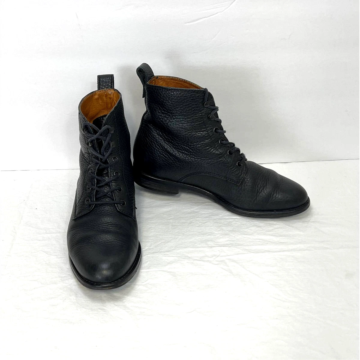 Madewell black hotsell leather boots