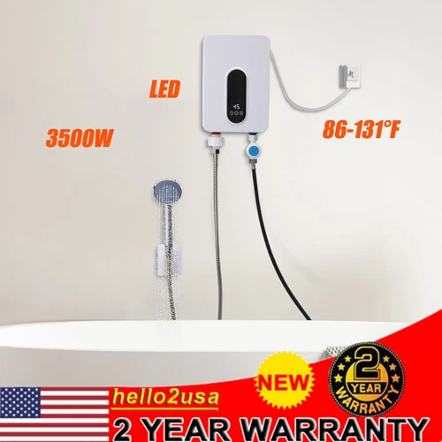 110V 3500W Electric Water Heater Instant Hot Water Heater Water Heater IPX4