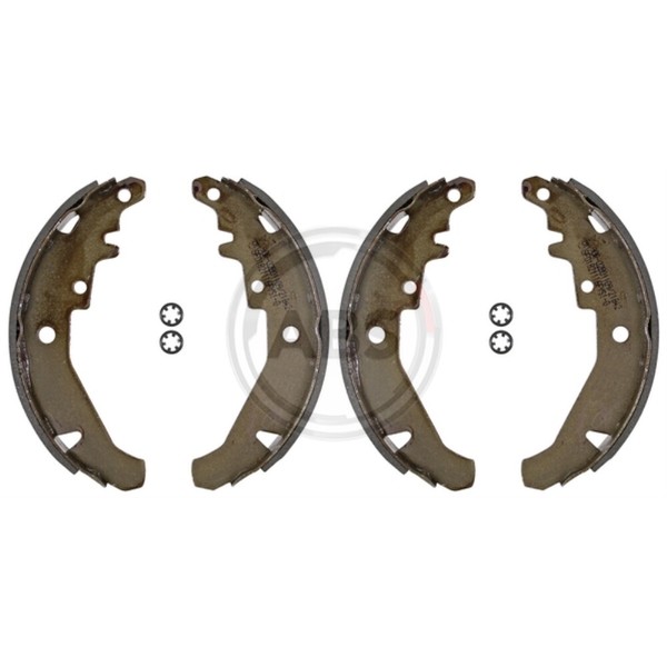 A.B.S. Bremsbackensatz Bremsbacken Hinten FüR Fiat Palio 178BX Siena 178_-image