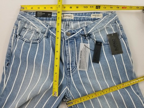 Buffalo women jeans Richie mid rise straight leg stretch BL15411 W25 - Picture 3 of 11