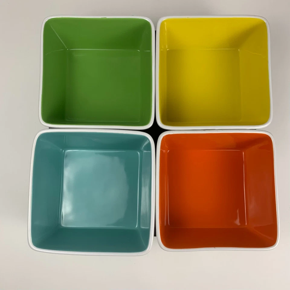 Летний сервировочный набор из 5 предметов с деревянным лотком новая открытая коробка - Изображение 4 из 4