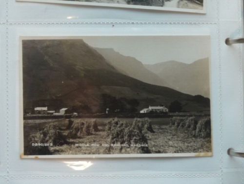 Postcard Sankey RP Middle Row and Rownhead Wasdale Holmrook Barrow in Furness - Picture 1 of 2