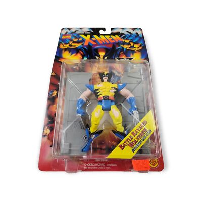1995 Toy Biz Marvel X-Men Invasion Series Battle Ravaged Wolverine