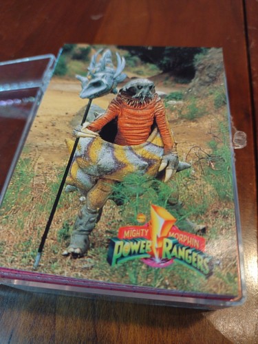 Vintage Mighty Morphin Power Rangers Die neue Saison Sammelkarten Set 1-72 Cac - Bild 4 von 9